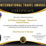 The Palace of Art is the winner of the International Award