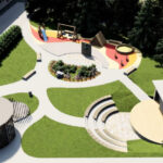The so -called Mtatsminda district Stella's garden rehabilitation began - Tbilisi City Hall