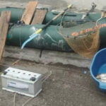 In Mtskheta municipality, the fact of illegal fishing on the river Mtkvari was revealed