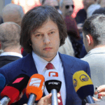 The blackmail of the Georgian people because he has not returned the bloody regime to power is an absolutely shameful act