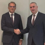 What issues did Lasha Khutsishvili talk to the Vice President of the International Finance Corporation?