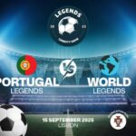 Legends charity match will be held with the participation of SMH Sports in Lisbon