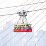 Russia and China will connect to each other in a ropeway line