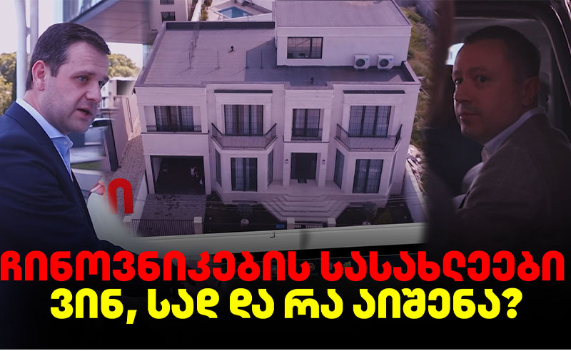 მედია: ჩინოვნიკების სასახლეები – ვინ, სად რა აიშენა?