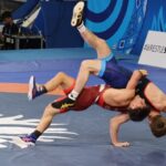 Greco-Roman style of Georgia's U-20 Wrestling Team won three medals at the World Championships