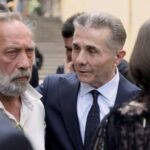 Bidzina Ivanishvili came to Eldar Shengelaia's civil funeral