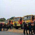 The process of spreading large -scale forest fires in southern France is suspended