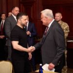 Volodimir Zelensky met Kate Kellog before meeting with Trump