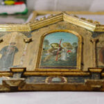 The Gild Triptik was purchased by the Palace of Art