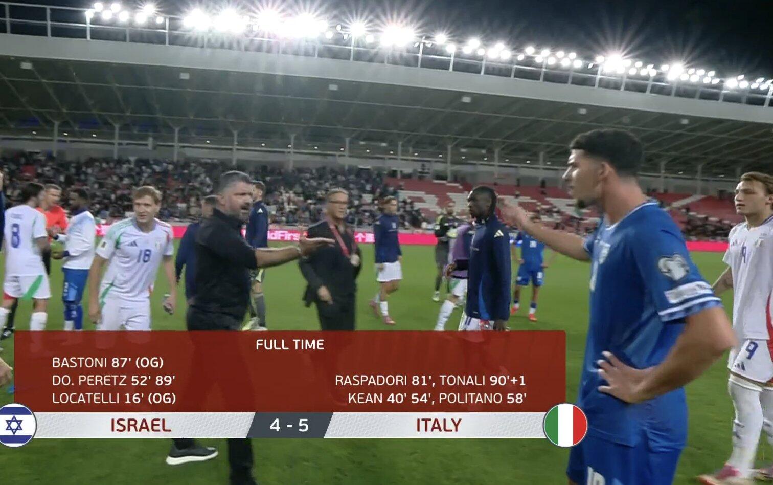 საგიჟეთი. გატუზომ ფეხბურთელს შეაგინა – იტალიელთა ორი ავტოგოლი და გამარჯვება