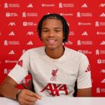 Liverpool signed a 17 -year -old player with the first professional contract