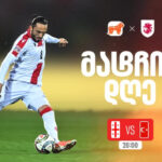Georgia VS Turkey - Together to support Georgian athletes in the World Cup qualifying stage
