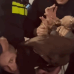 Isako Devidze was arrested by an activist on Rustaveli (video)