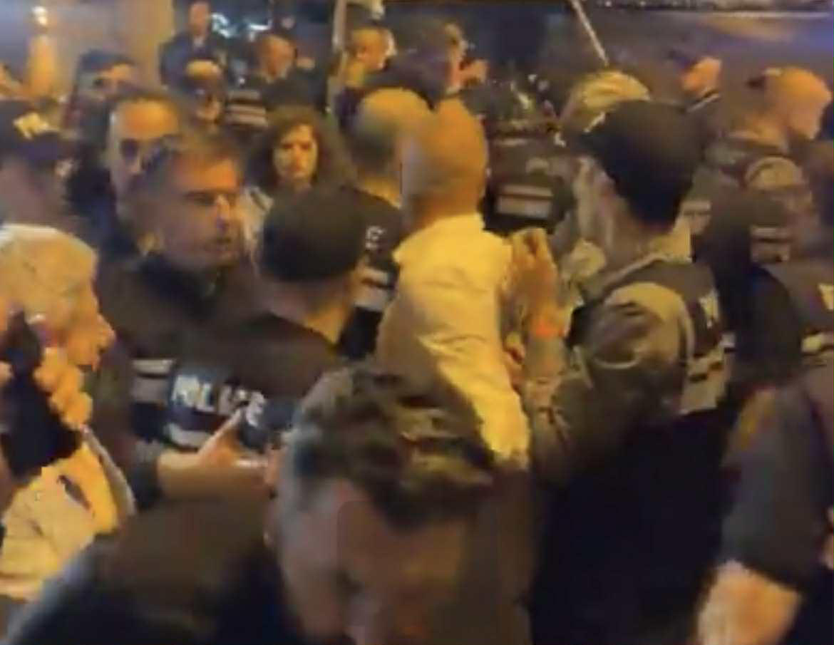 თავისუფლების მოედანზე აქციის მონაწილეებსა და პოლიციას შორის დაპირისპირება იყო