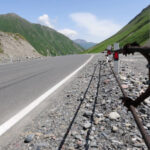 Mtskheta-Stepantsminda-Larsi Road 109 km Restored-Roads Department restored