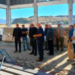 Dami Mountain Reservoir Dam Waterfoods and Irrigation Water Court Towers are being rehabilitated