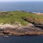 In the Atlantic Ocean for uninhabited island for sale