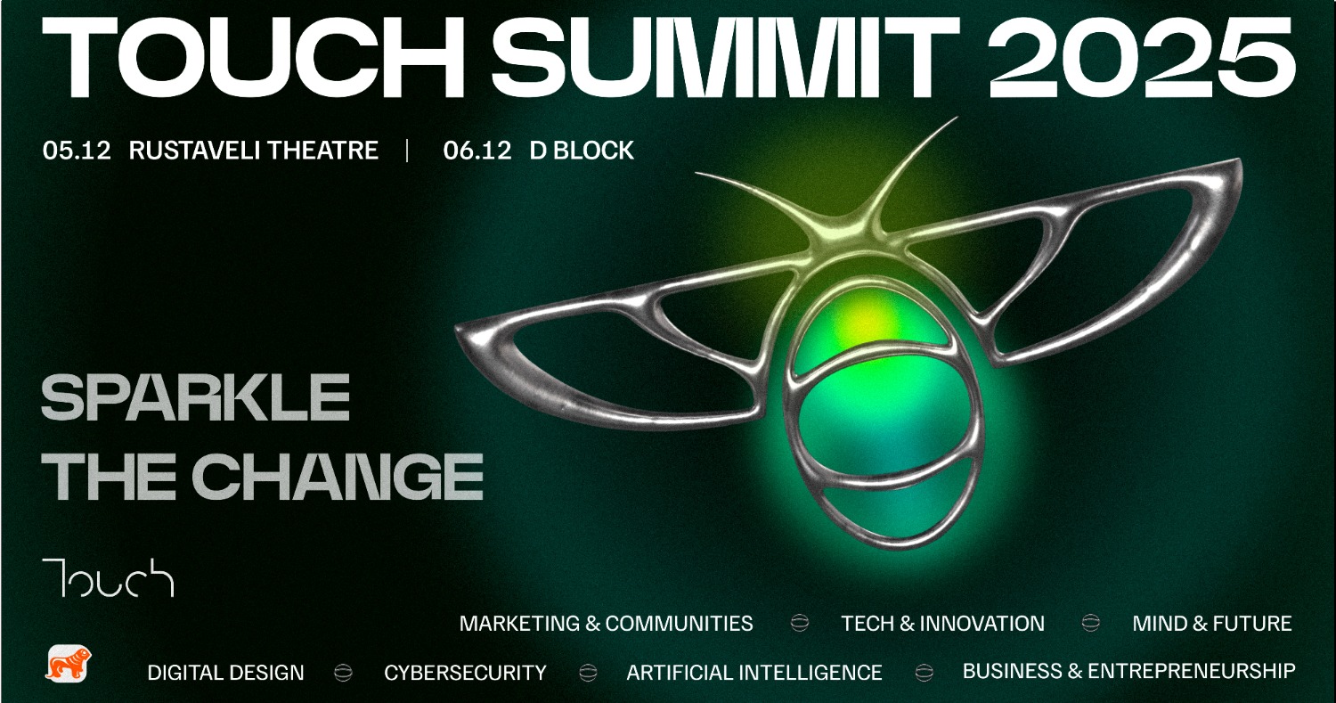 Touch Summit 25 — მთავარი ტექ კონფერენცია ბრუნდება
