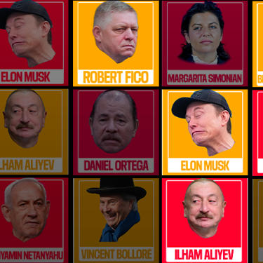 პუტინთან, ლუკაშენკოსთან და სხვებთან ერთად RSF-მა ბიძინა ივანიშვილი 2025 წლის პრესის თავისუფლების მტაცებელთა სიაში შეიყვანა