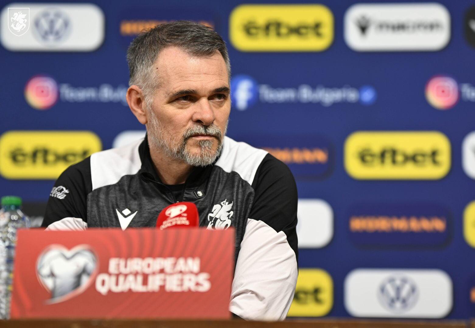 “საკადრო შიმშილი გვაქვს, რასაც მენტალური პრობლემები ემატება” – რა თქვა სანიოლმა ბულგარეთთან მატჩის შემდეგ?