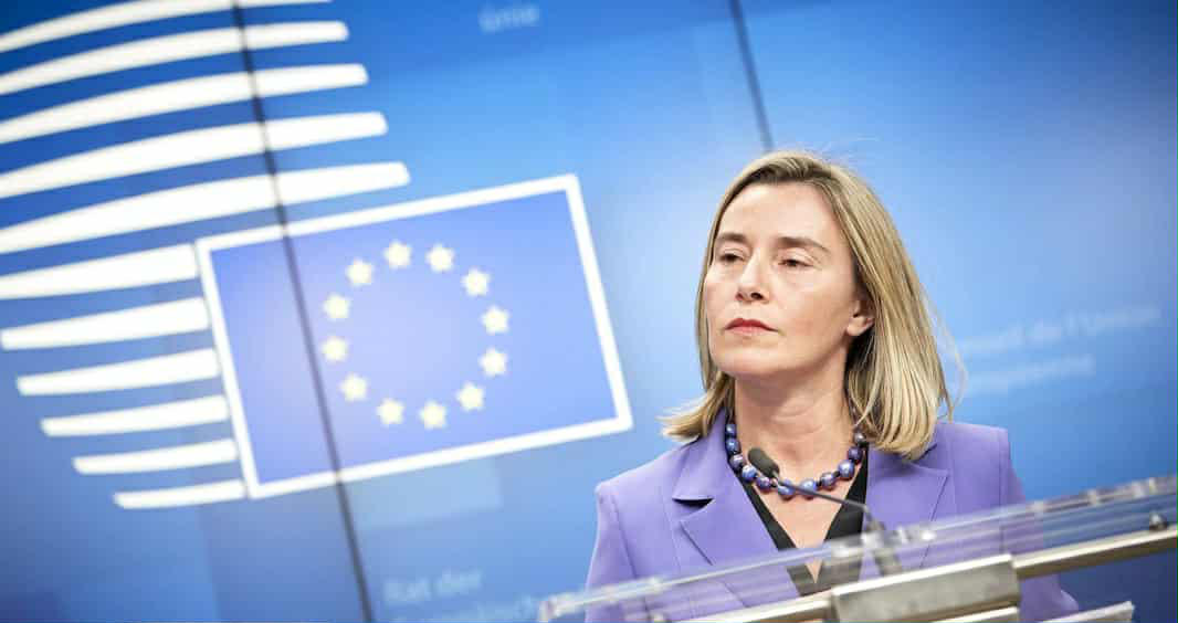 ბელგიაში პოლიციამ ფედერიკა მოგერინი დააკავა