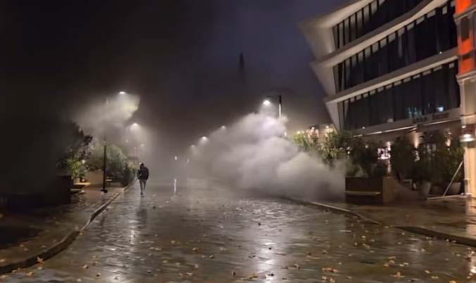 ორბელიანის მოედანზე რამდენიმე მანქანა დაიწვა – შემთხვევის შედეგად არავინ დაშავებულა