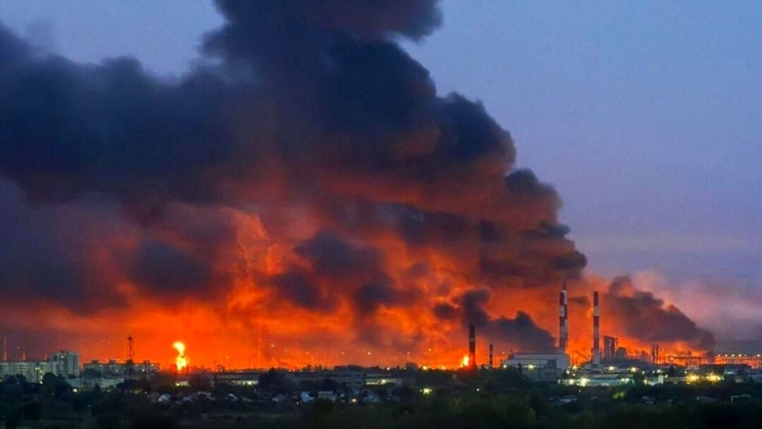 უკრაინელებმა დრონებით წარმატებული იერიში მიიტანეს პრიმორსკის ნავთობტერმინალსა და ბაშკირეთში მდებარე ნავთობქარხანაზე Башнефть-Уфанефтехим (ვიდეო)