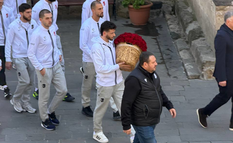 სიონის საპატრიარქო ტაძარში საქართველოს ეროვნული ნაკრების ფეხბურთელები მივიდნენ (ვიდეო)